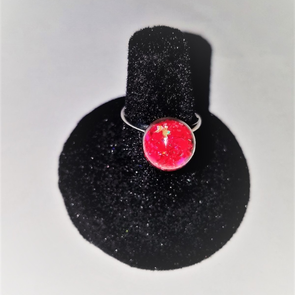 Kids Globe Ring with Stars